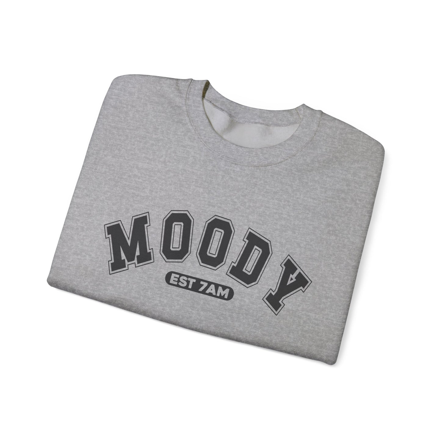 Moody 7am Crewneck Sweatshirt