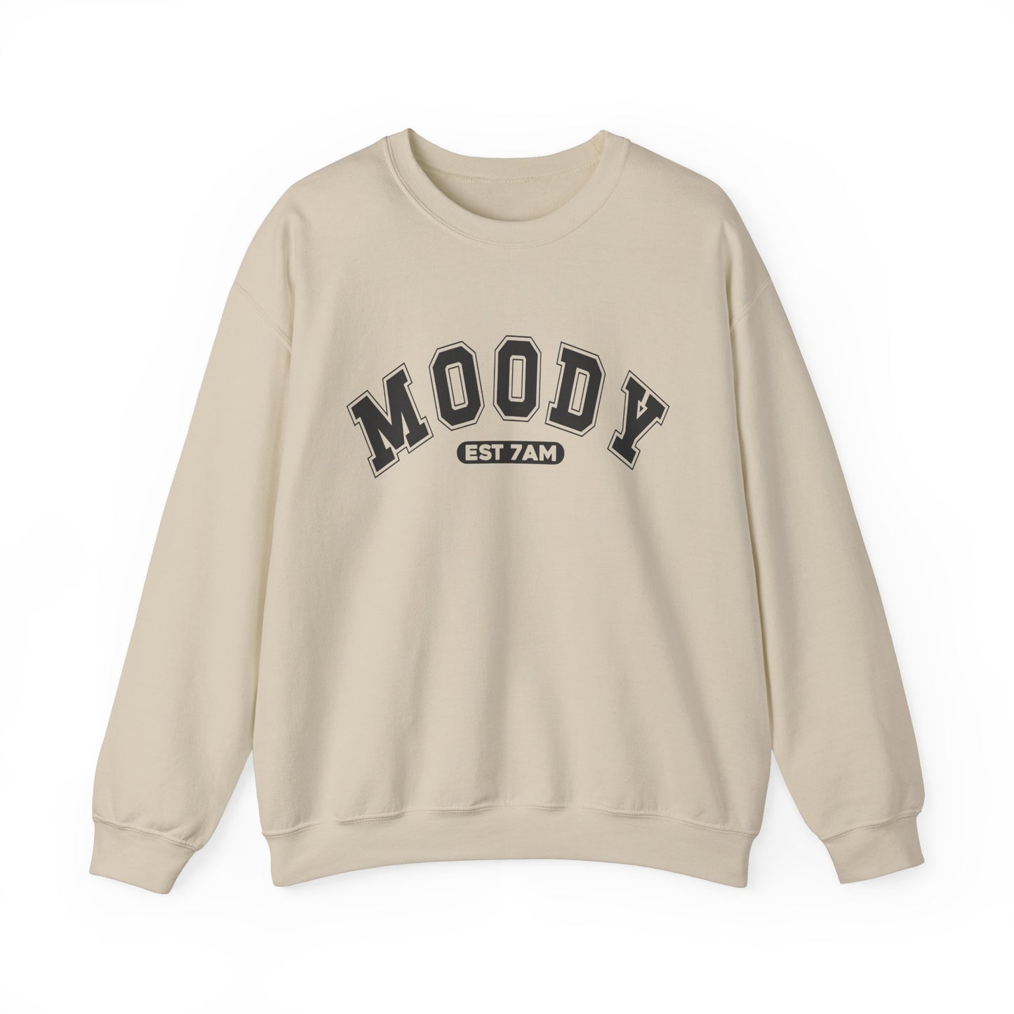 Moody 7am Crewneck Sweatshirt