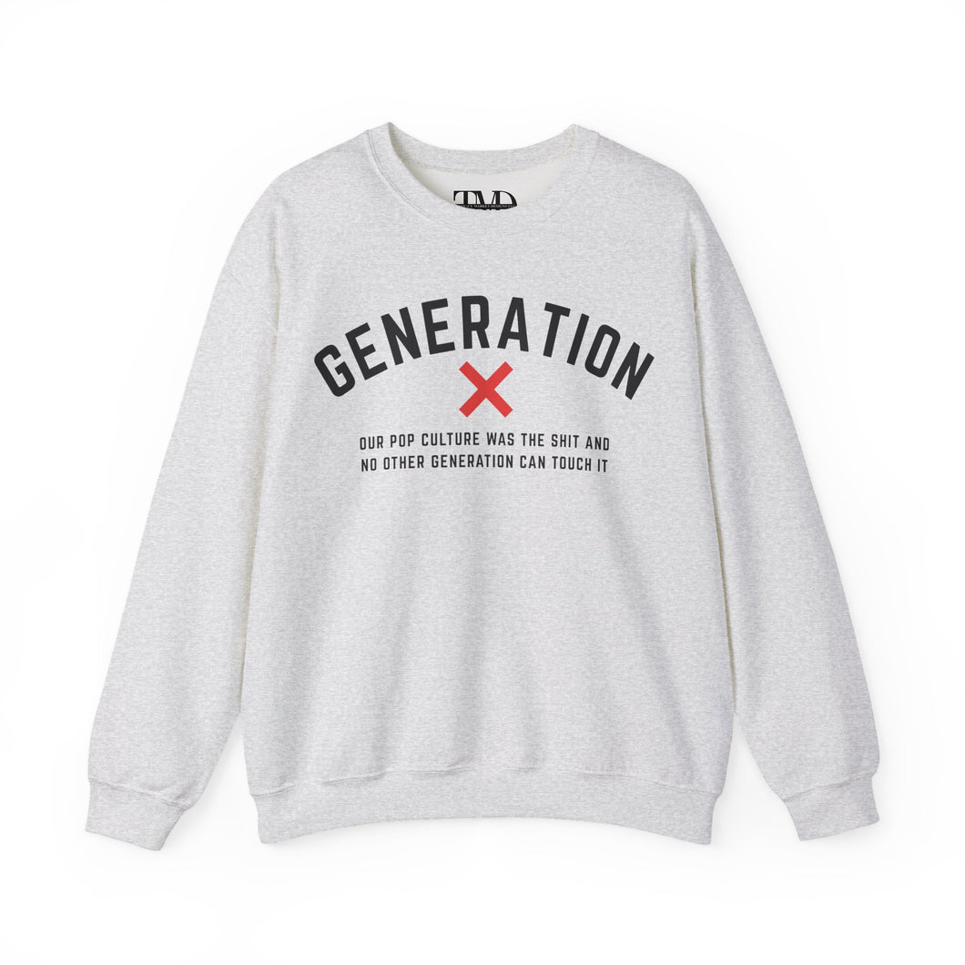 Generation X Pop Culture Unisex Sweatshirt