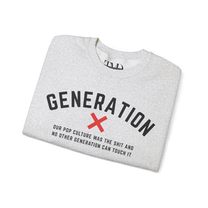 Generation X Pop Culture Unisex Sweatshirt