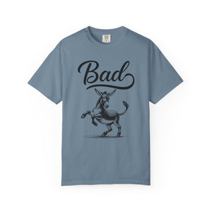 Playful Unisex T-Shirt - 'Stay Bad' Donkey Graphic Tee