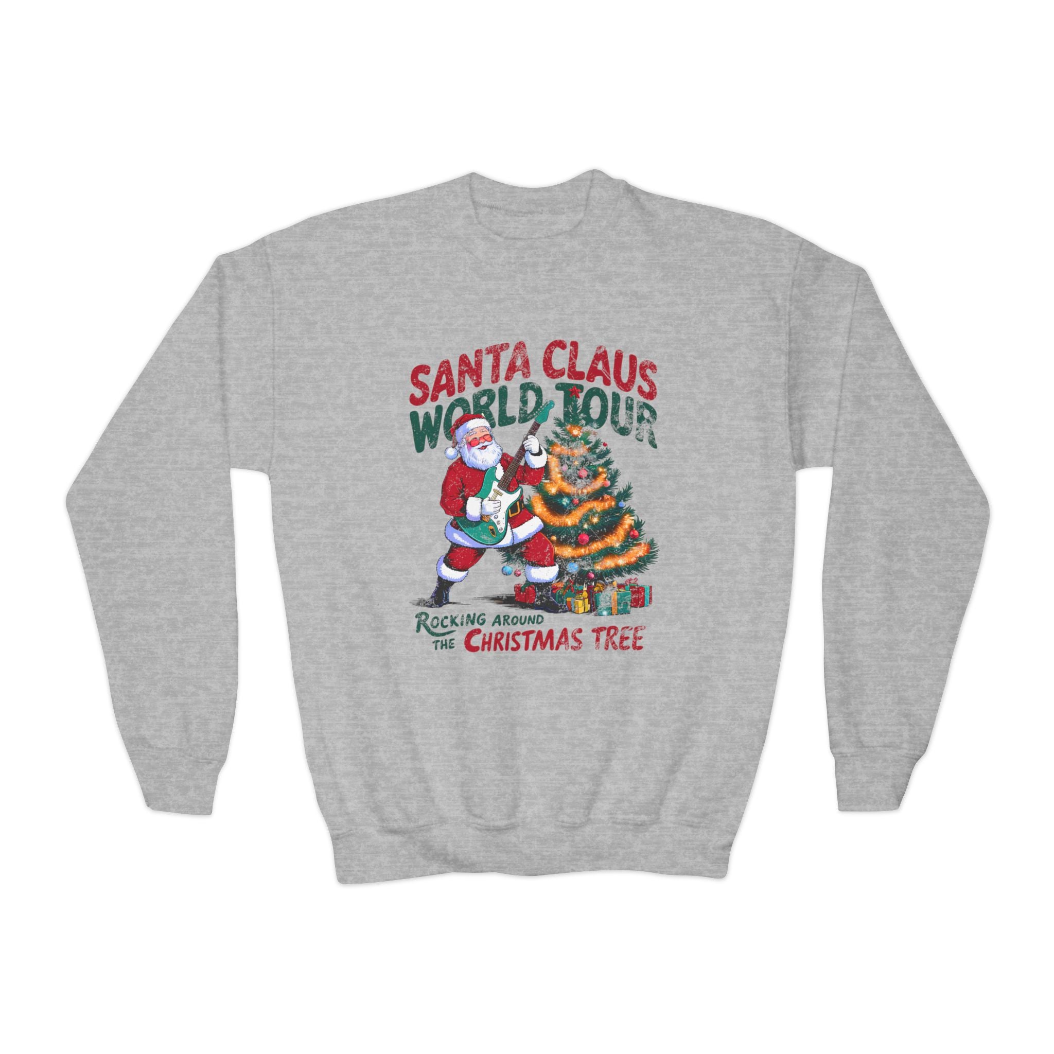 Santa Claus World Tour: Rockin' Around the Christmas Tree! YOUTH Sweatshirt