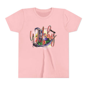 Witchy Halloween Youth Short Sleeve Tee
