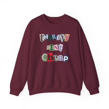 Load image into Gallery viewer, Snarky &quot;Therapy Ain&#39;t Cheap&quot; Unisex Midweight Fleece Sweatshirt
