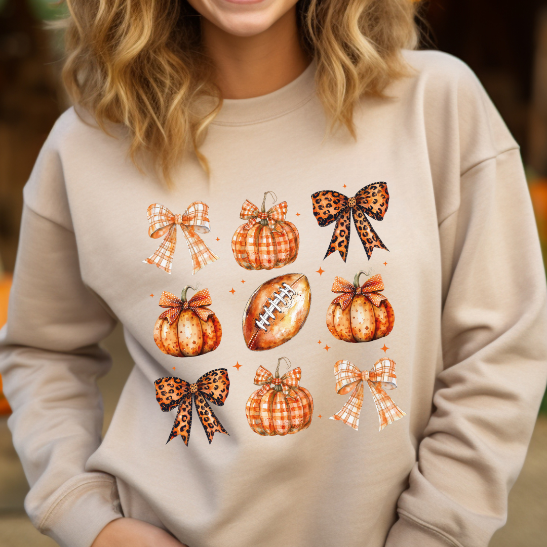 Trendy Retro Fall Coquette: Autumn Sweatshirt