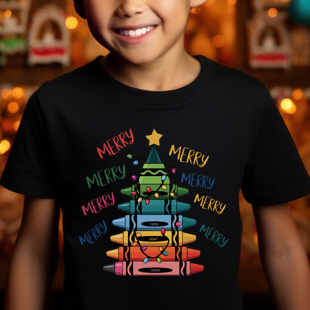 Color Your Christmas! Youth t-shirt