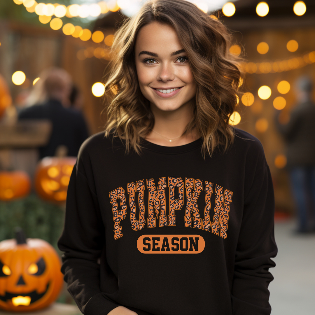 Tis the Season: Retro Pumpkin Fall Sweatshirt